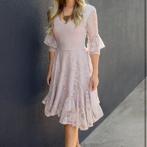 Joyfolie Mia Joy Lace Lilac Marabel Dress